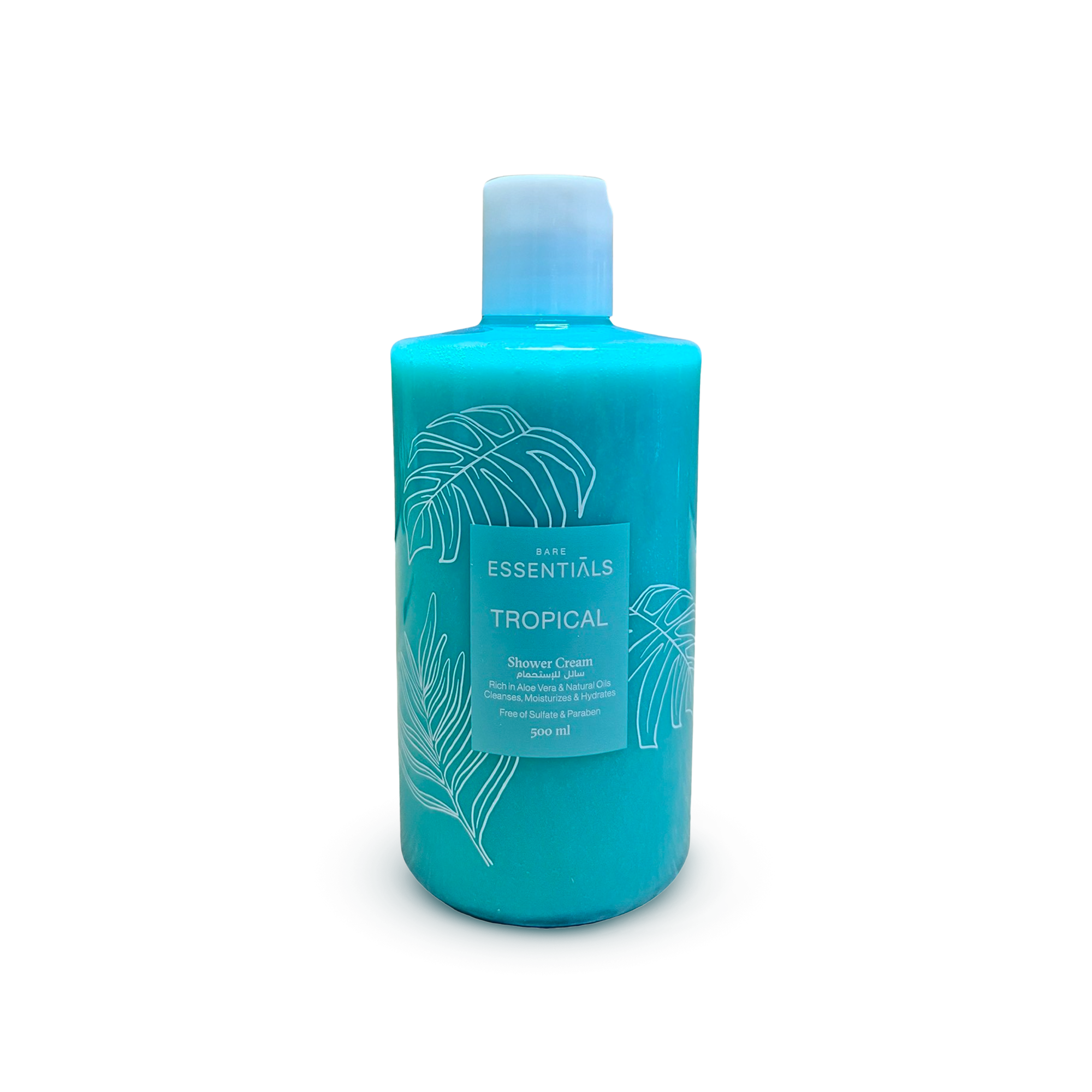Tropical Bath & Shower Gel 200ml Vitamin E Moisturiser Antioxidant Skin Care main image 1