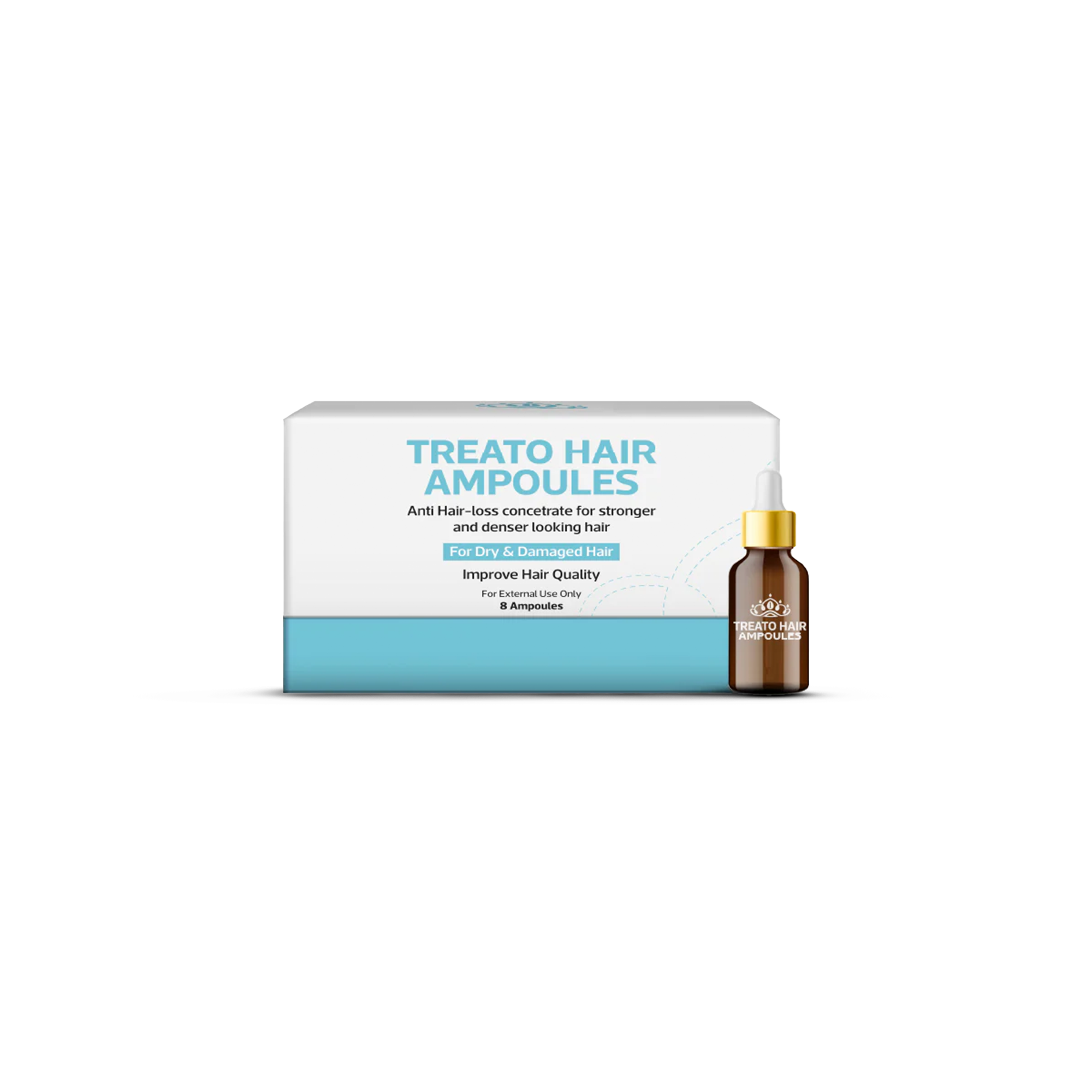 Treato Hair Treatment Ampoules Infinity Pharma