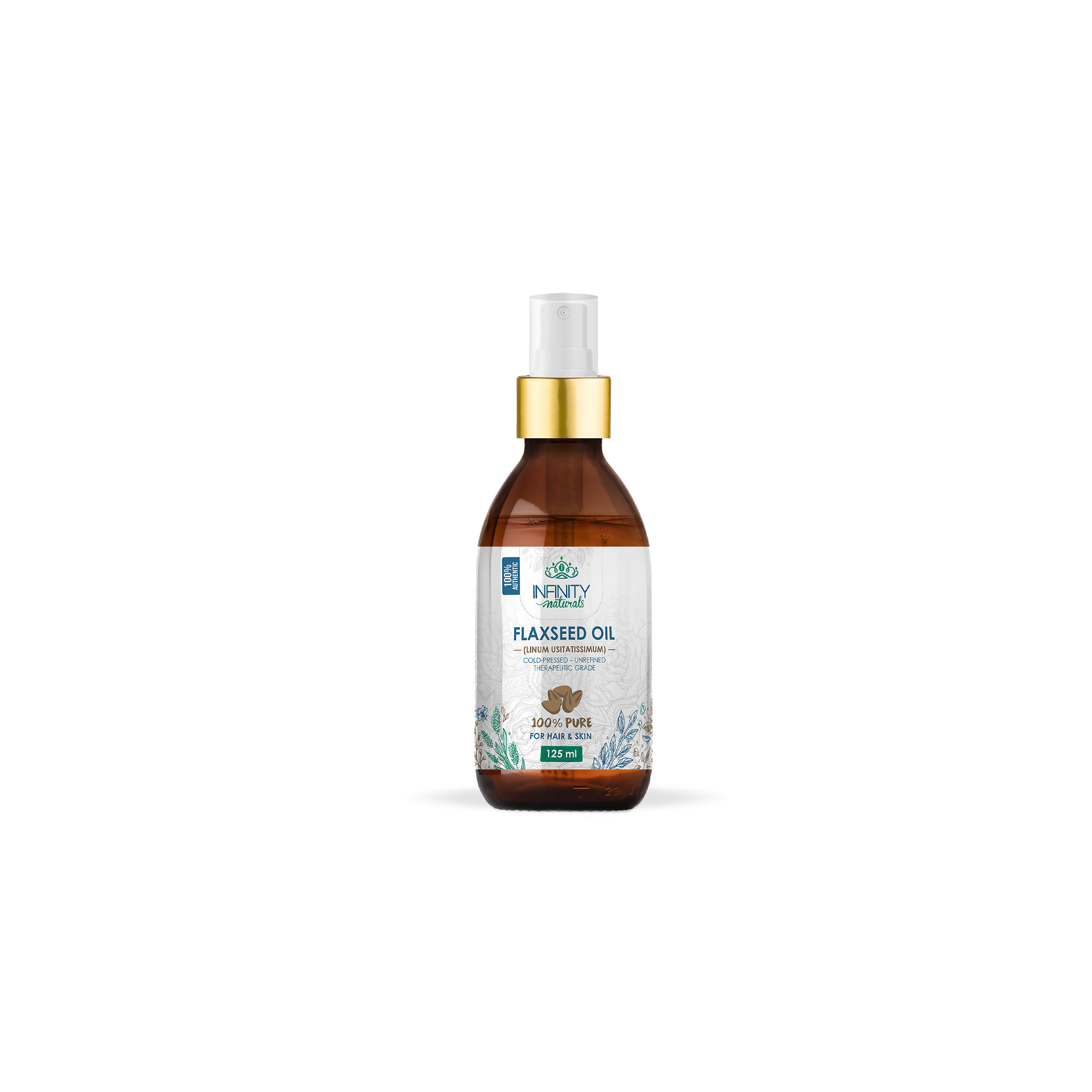 Pure Flaxseed Hair Oil Infinity Naturals