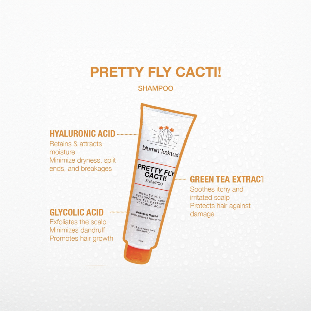 Pretty Fly Cacti! Shampoo Blumin' Kaktus