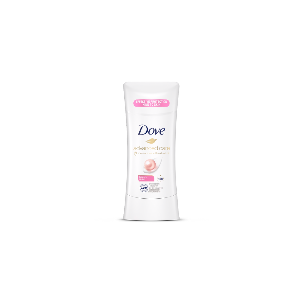 Advanced Care Antiperspirant Deodorant Stick Beauty Finish Dove