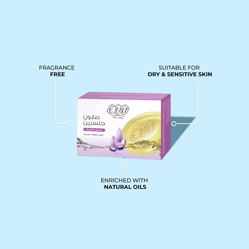 Glycerin Soap for Dry & Sensitive Skin Eva Cosmetics