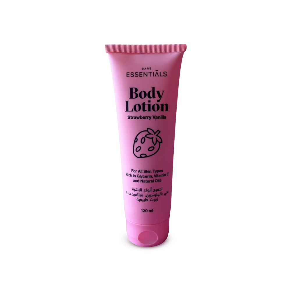 Strawberry Vanilla Body Lotion Essentials