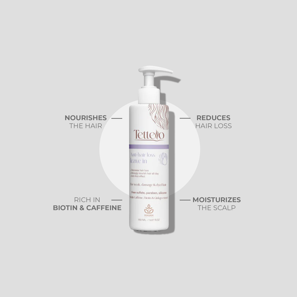 Tettello Anti Hair Loss Leavein Maqam Cosmetics