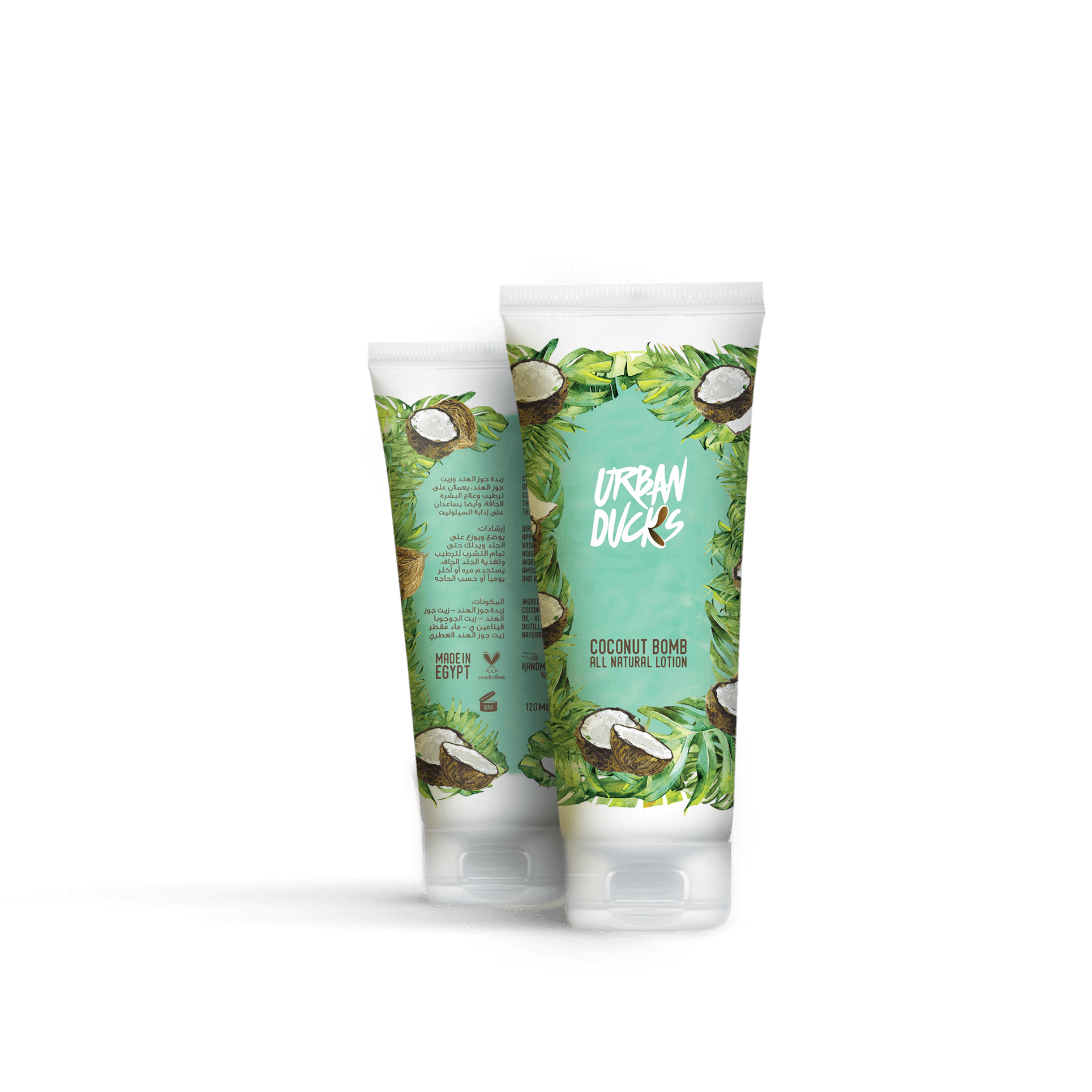 Coconut Bomb Body Lotion Urban Ducks