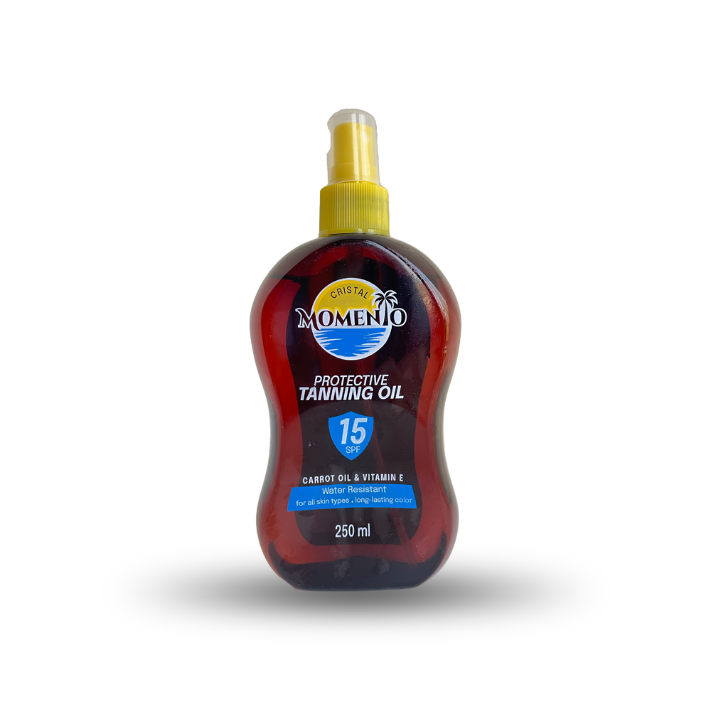 Protective Tanning Oil SPF 15 Cristal Momento