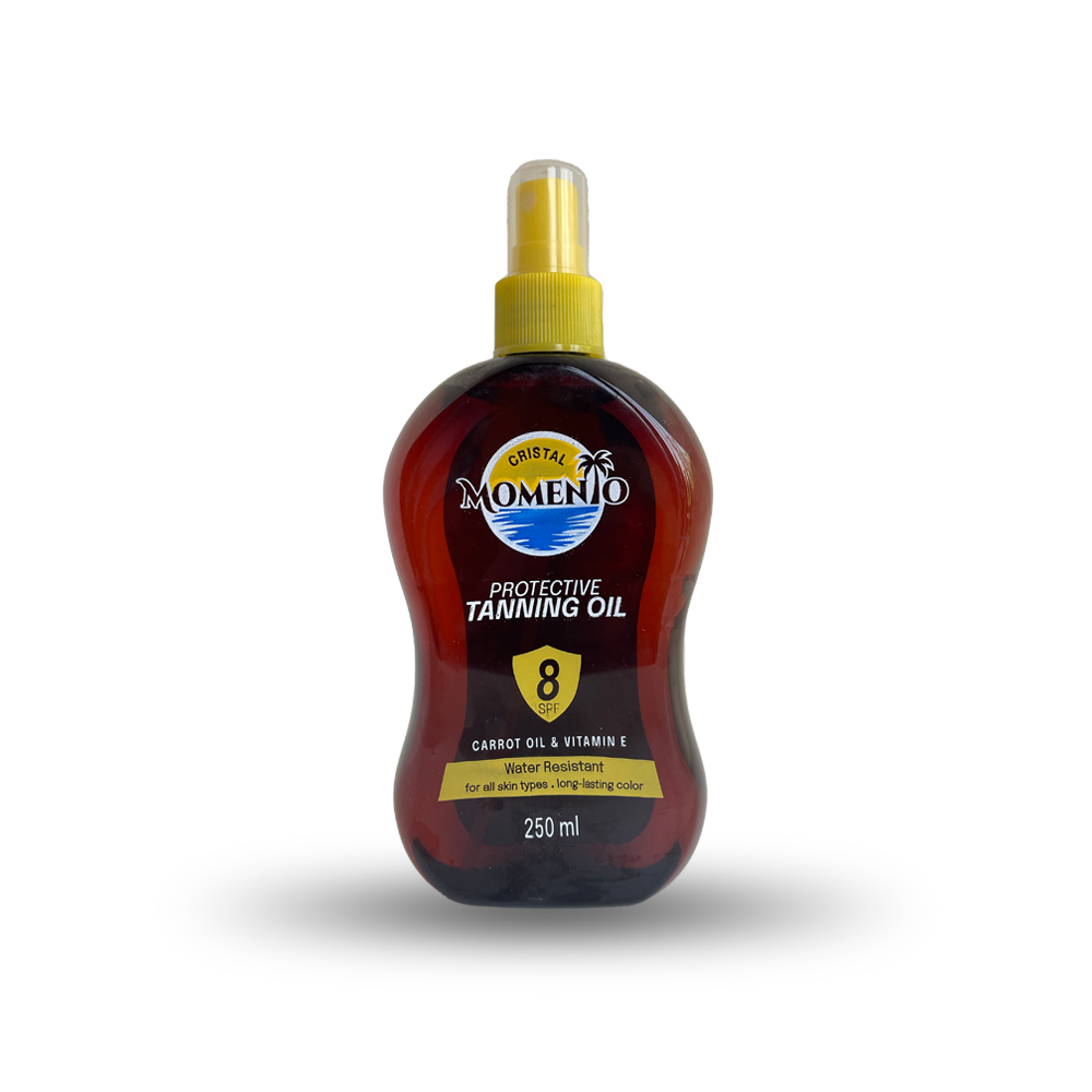 Protective Tanning Oil SPF 8 Cristal Momento